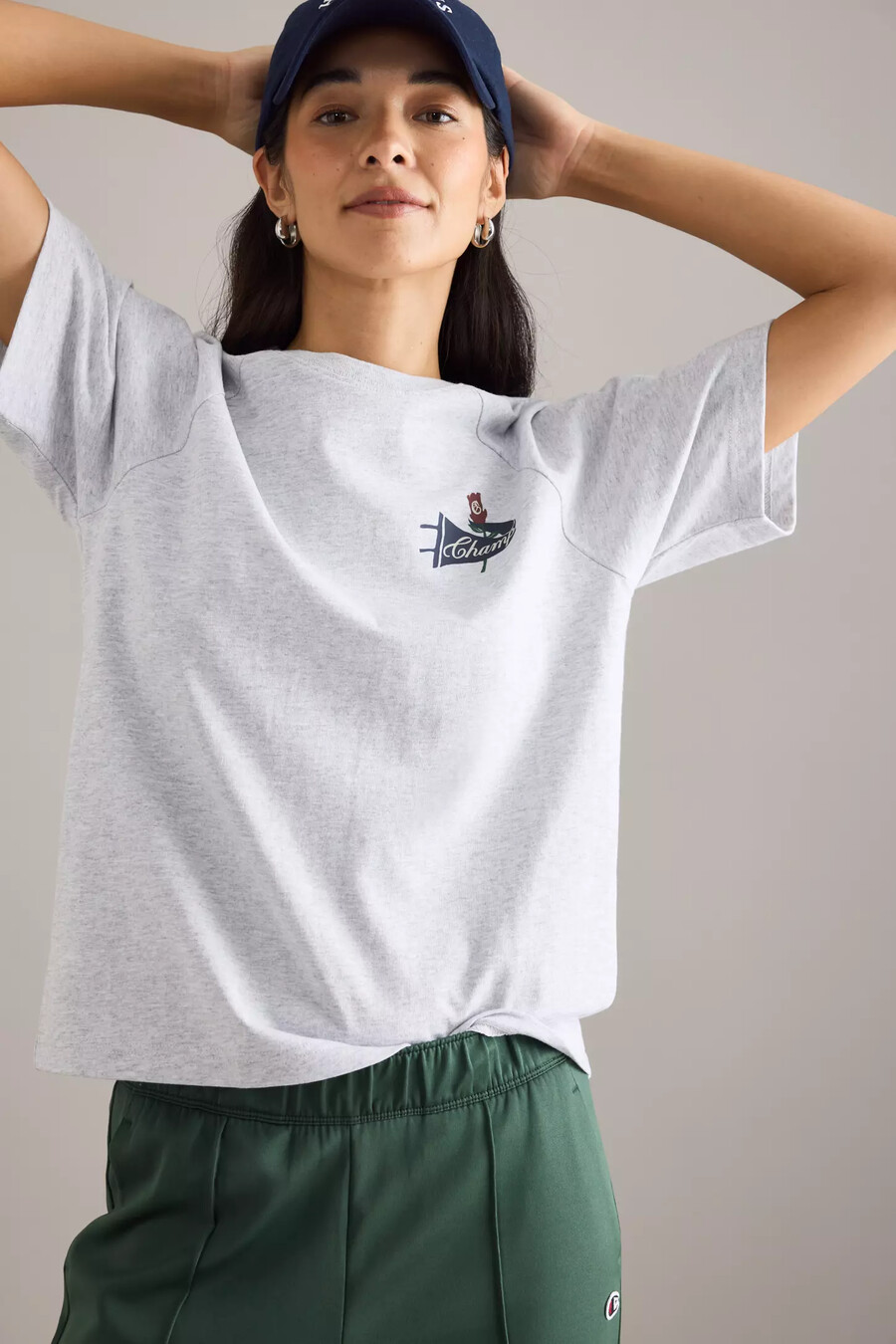 maglietta champion a maniche raglan