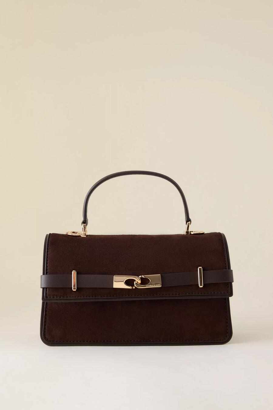 borsa con manico superiore e cintura arlet di charles keith