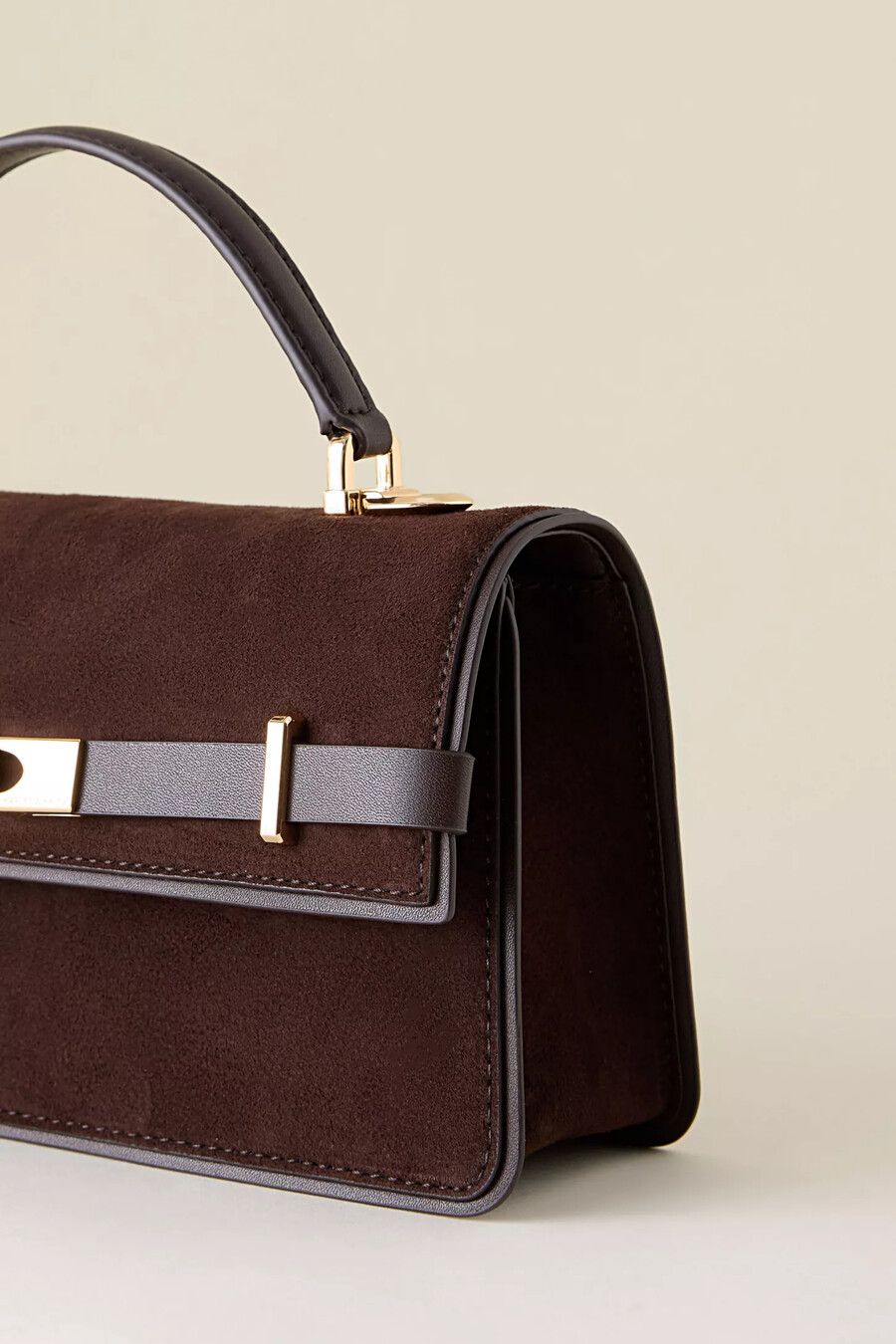 borsa con manico superiore e cintura arlet di charles keith