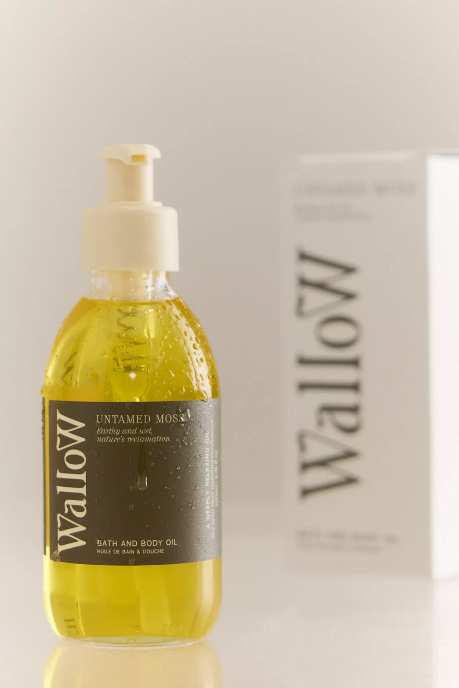 olio da bagno e corpo wallow untamed moss