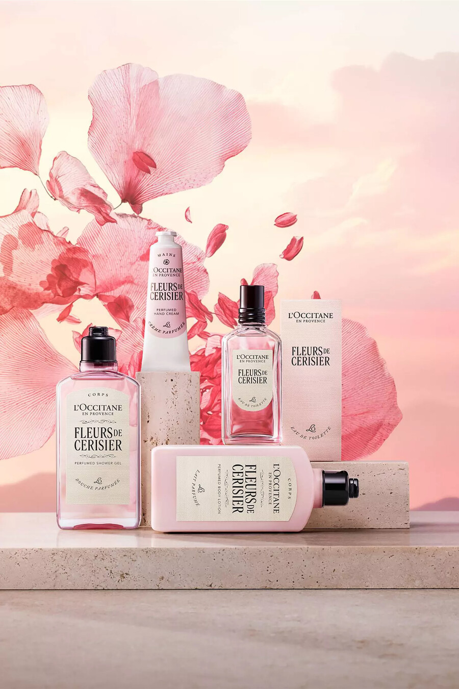 gel doccia loccitane fleurs de cerisier