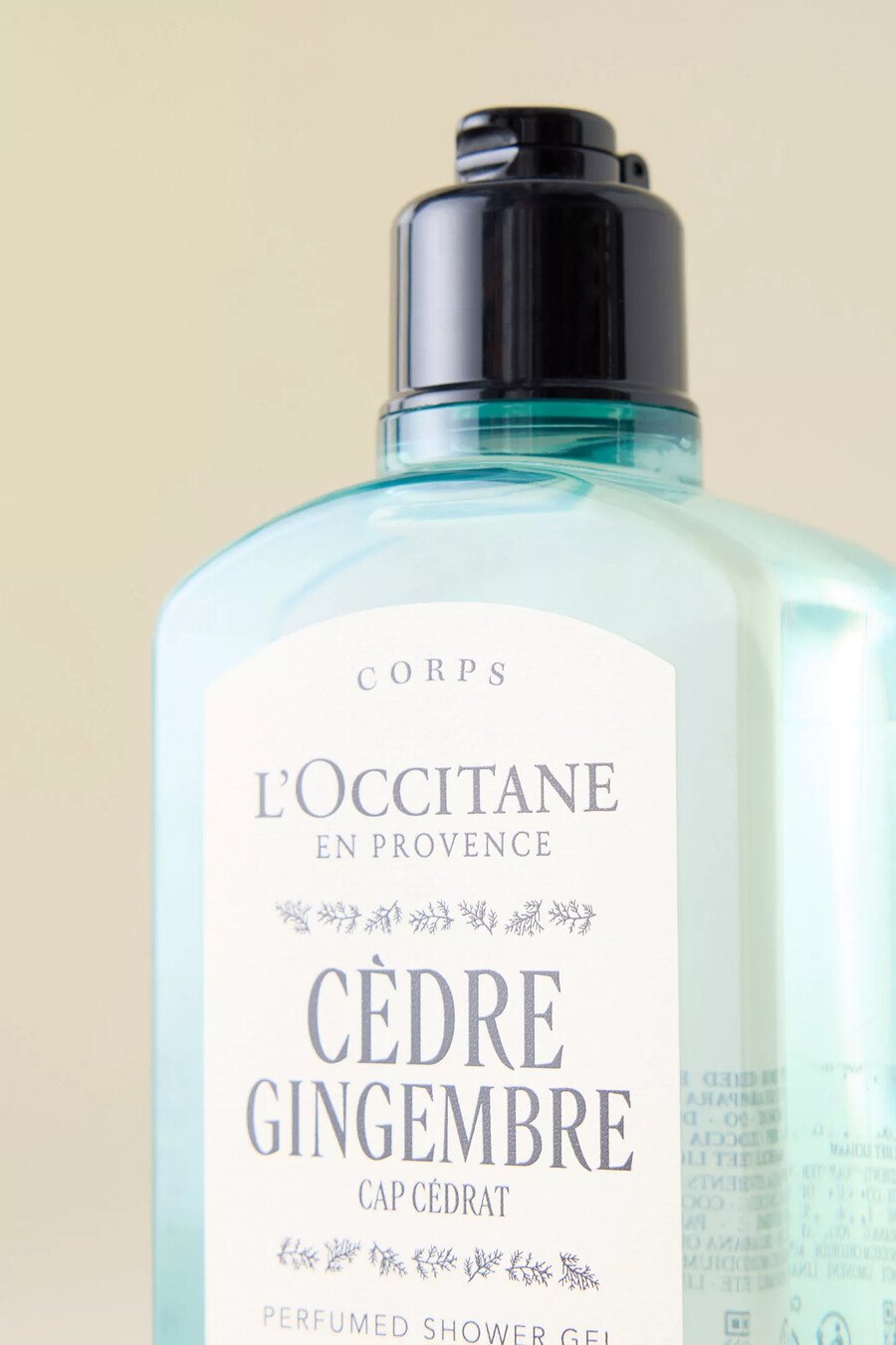 gel doccia loccitane cédre gigembre