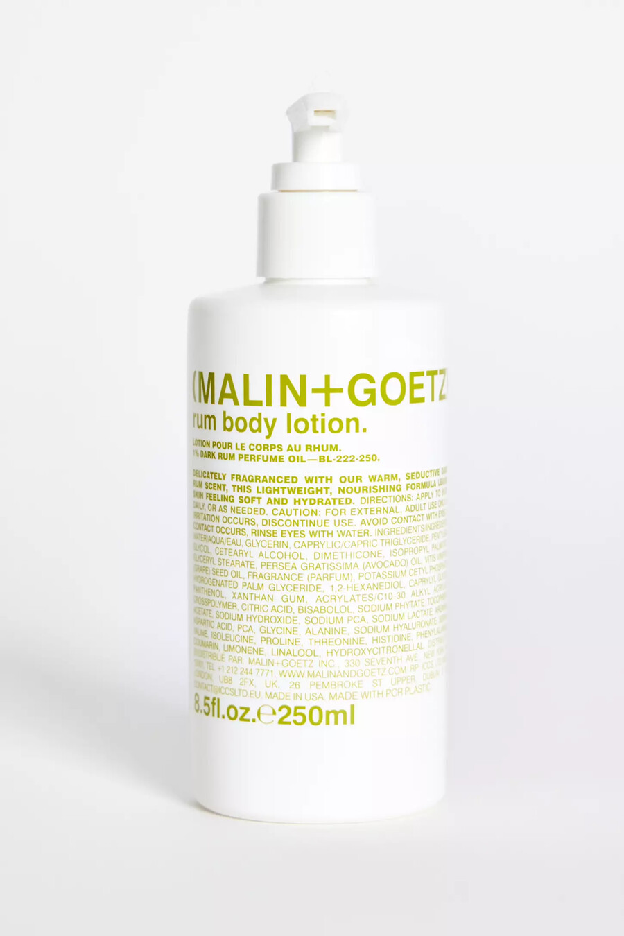 lozione corpo al rum malin goetz