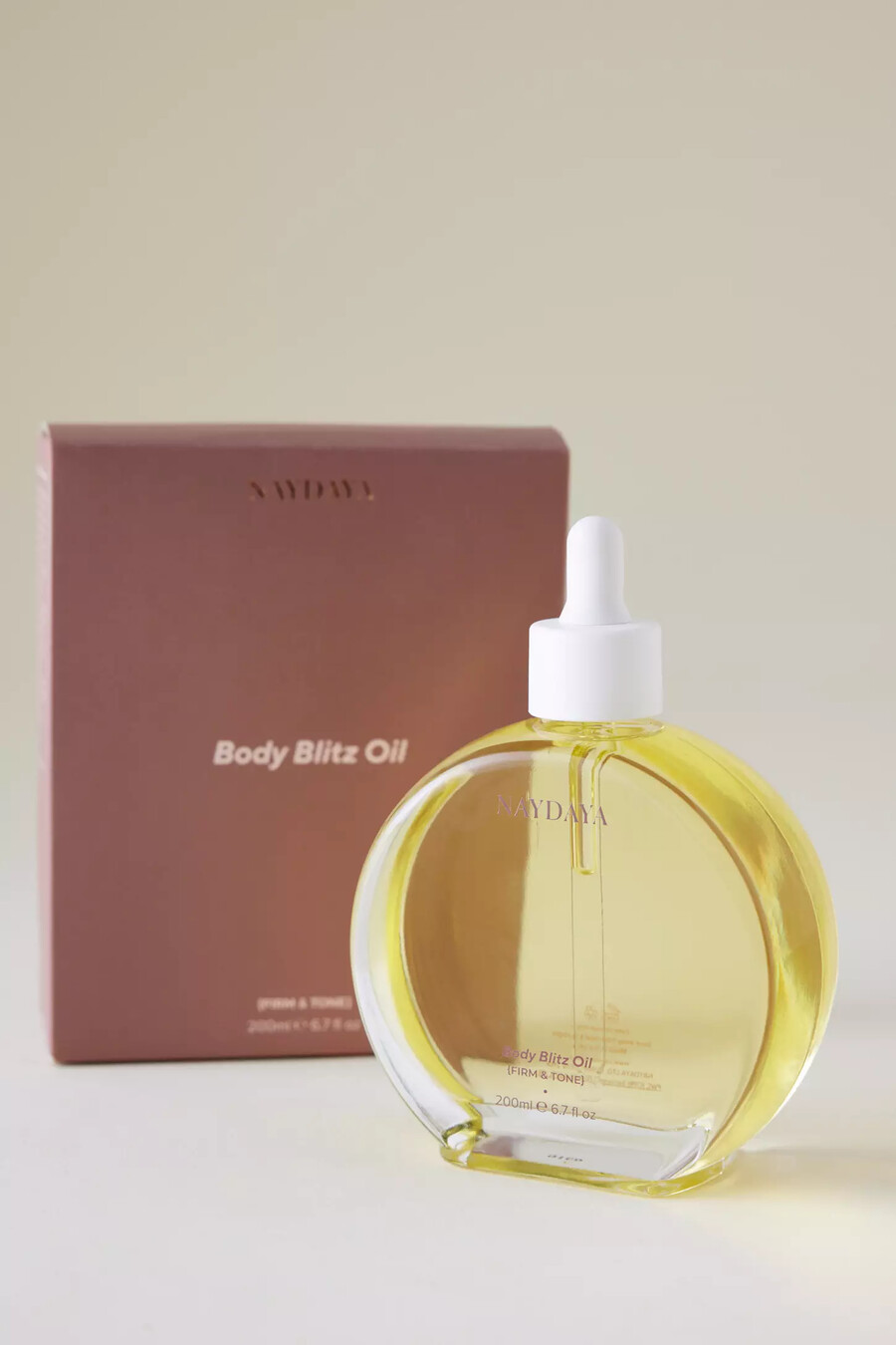 olio rassodante e tonificante naydaya body blitz