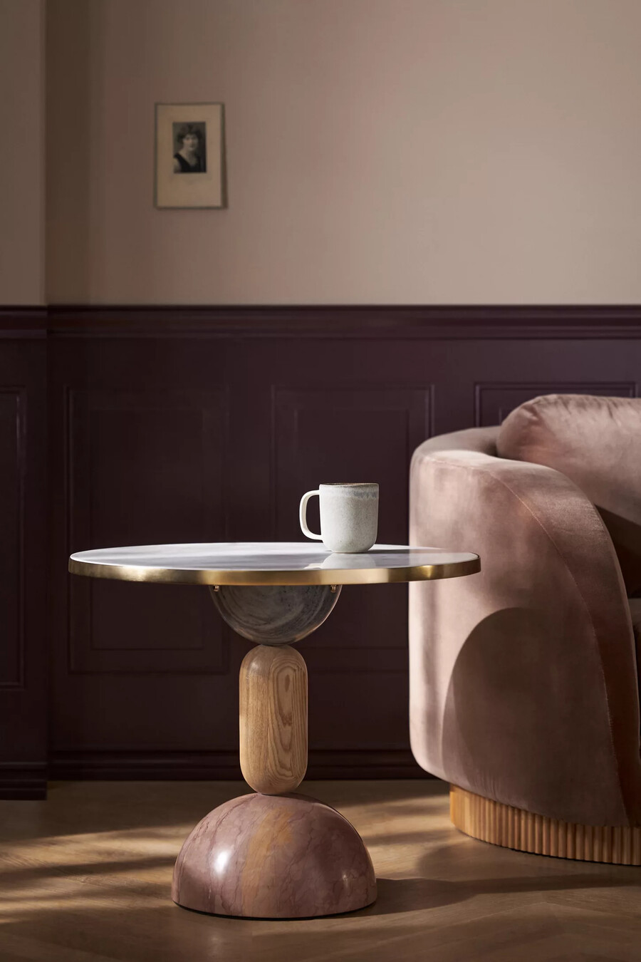 tavolino dulcette con piano in marmo di erin fetherston per anthropologie