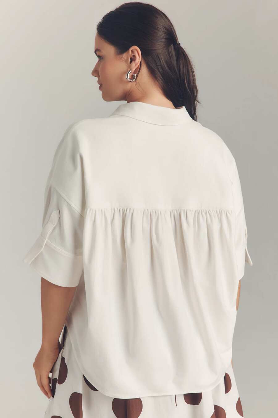 camicia oxford squadrata maeve mabel