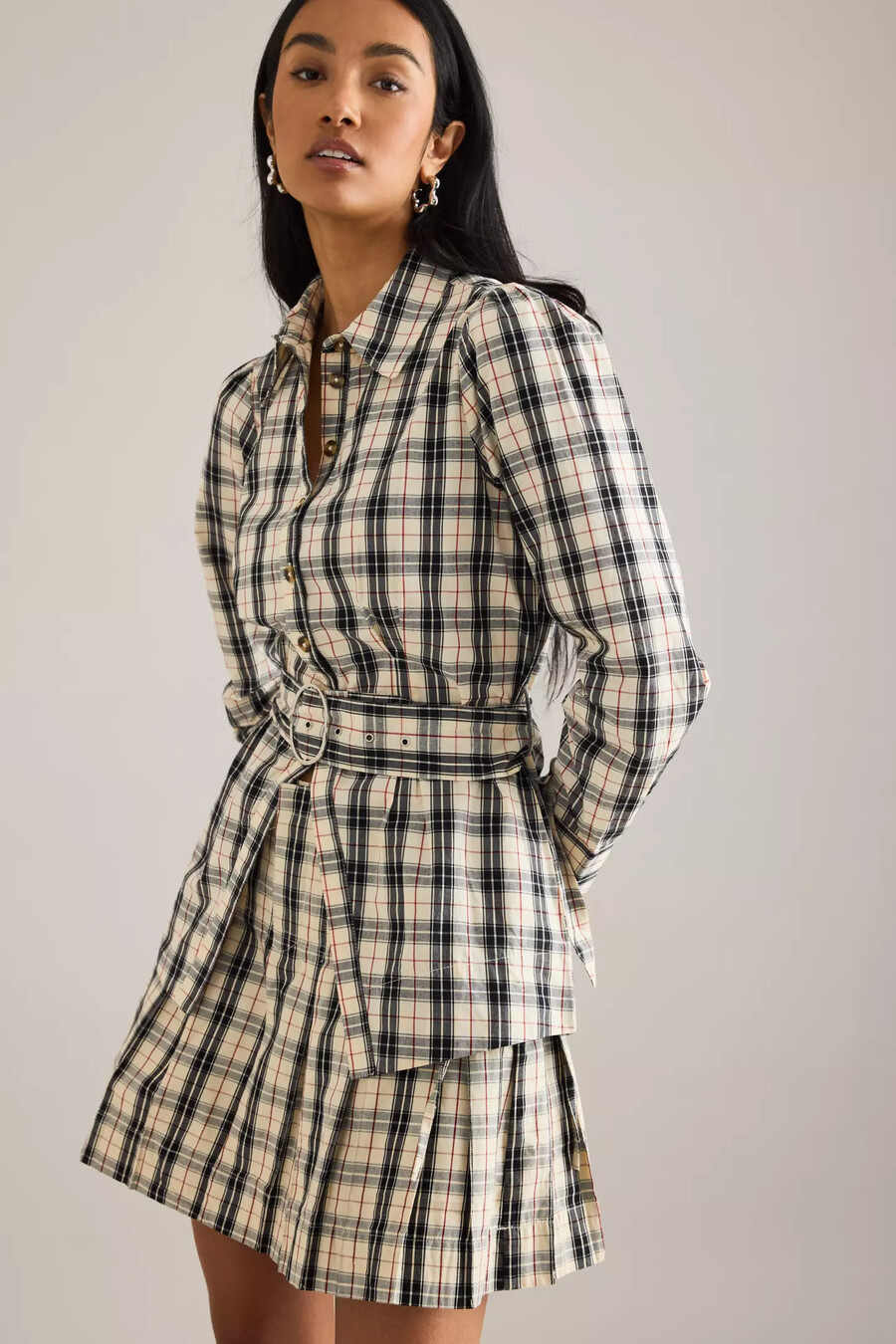camicia harley in damson madder