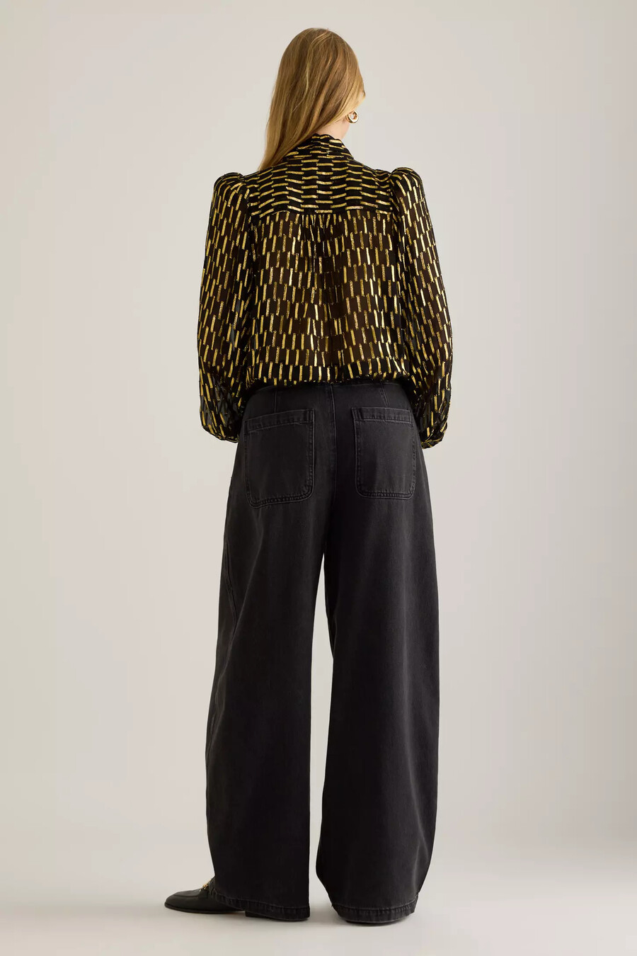 blusa con fiocco frontale foxy di queens of archive