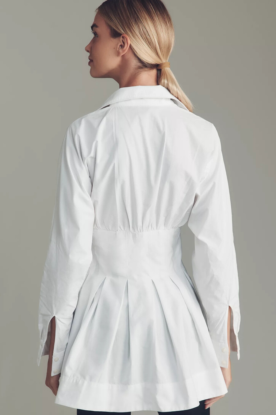 camicia a maniche lunghe con bottoni e polsini stretti maeve