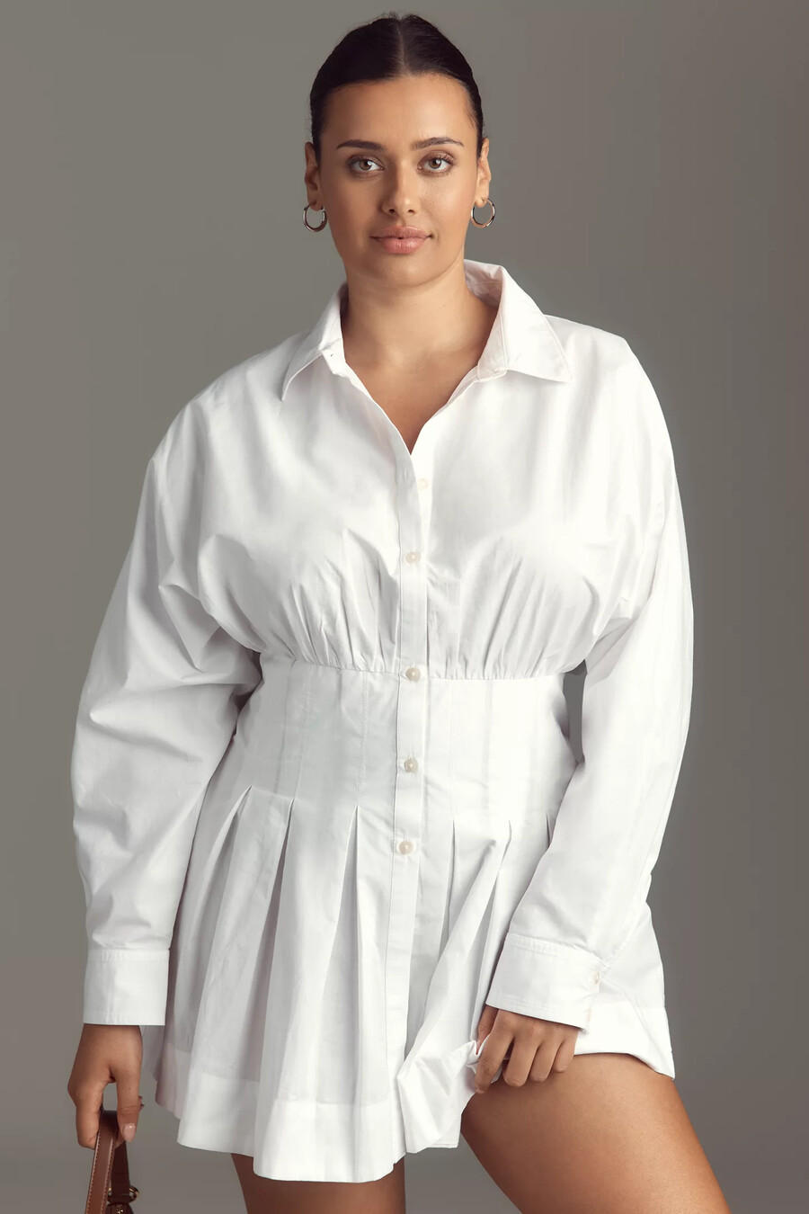 camicia a maniche lunghe con bottoni e polsini stretti maeve
