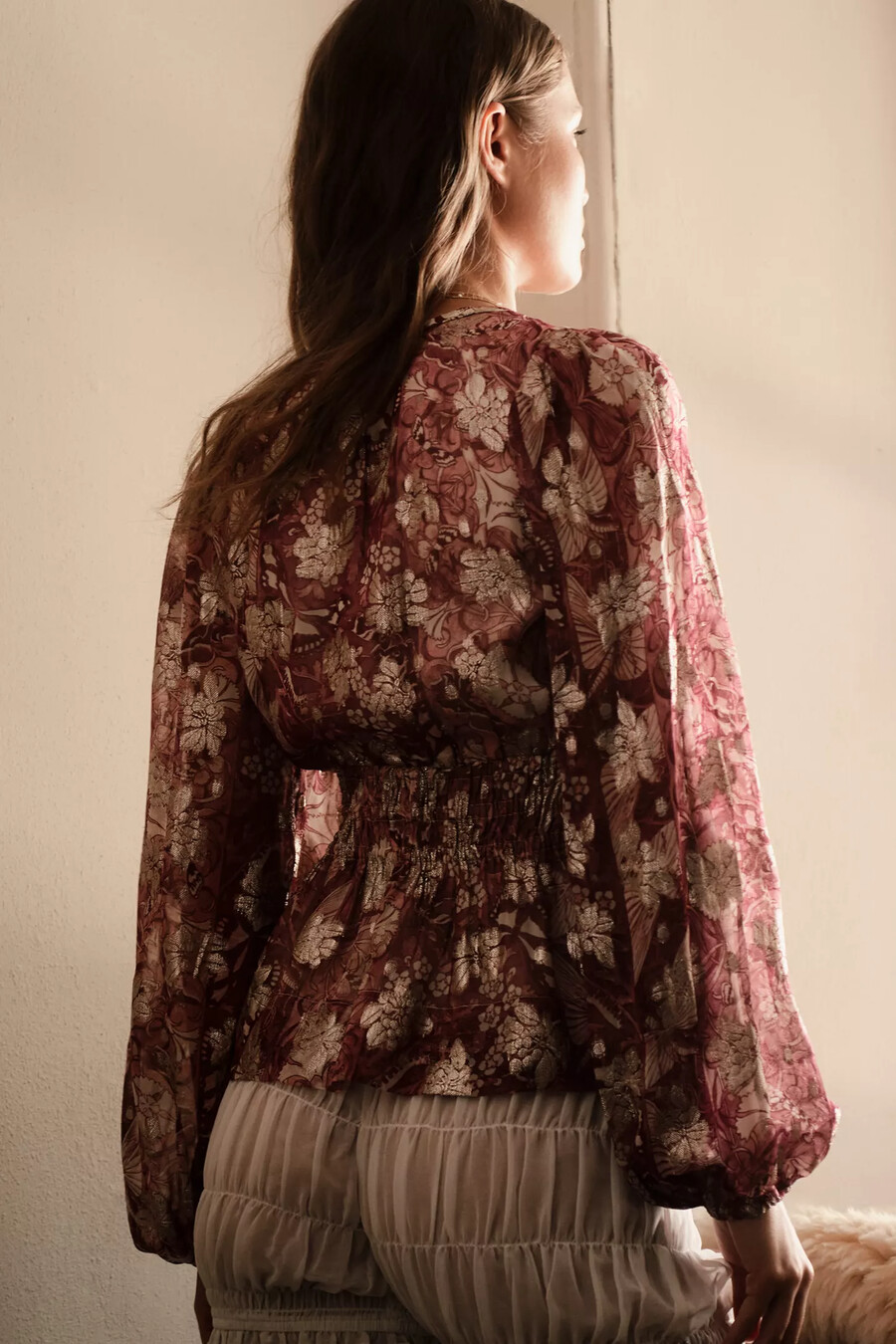 la camicetta in chiffon somerset
