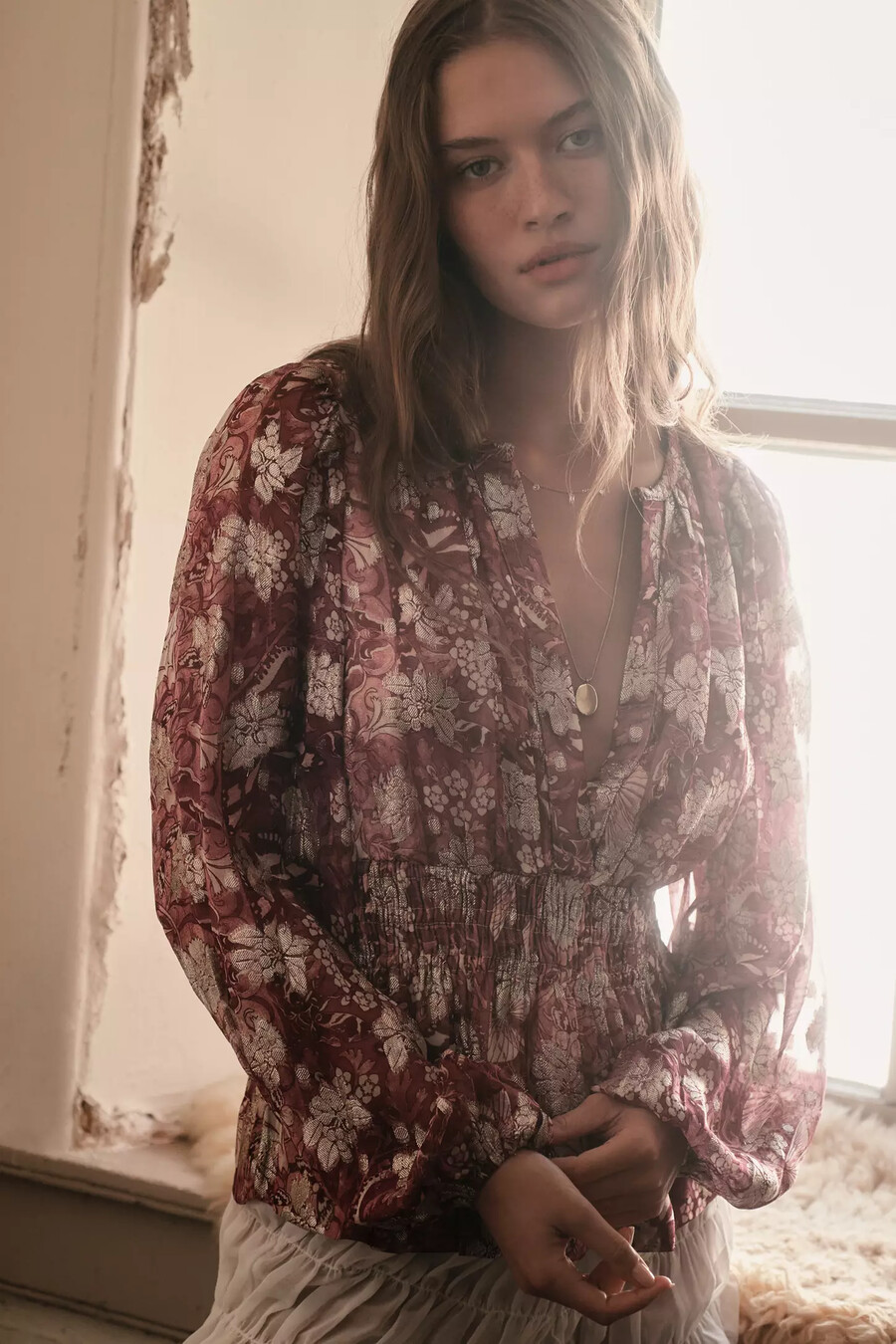 la camicetta in chiffon somerset