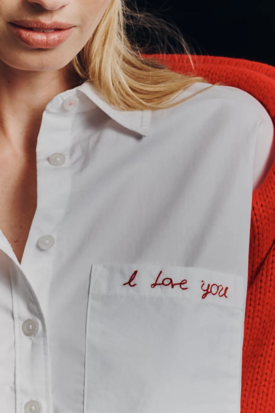 camicia corta con bottoni maeve