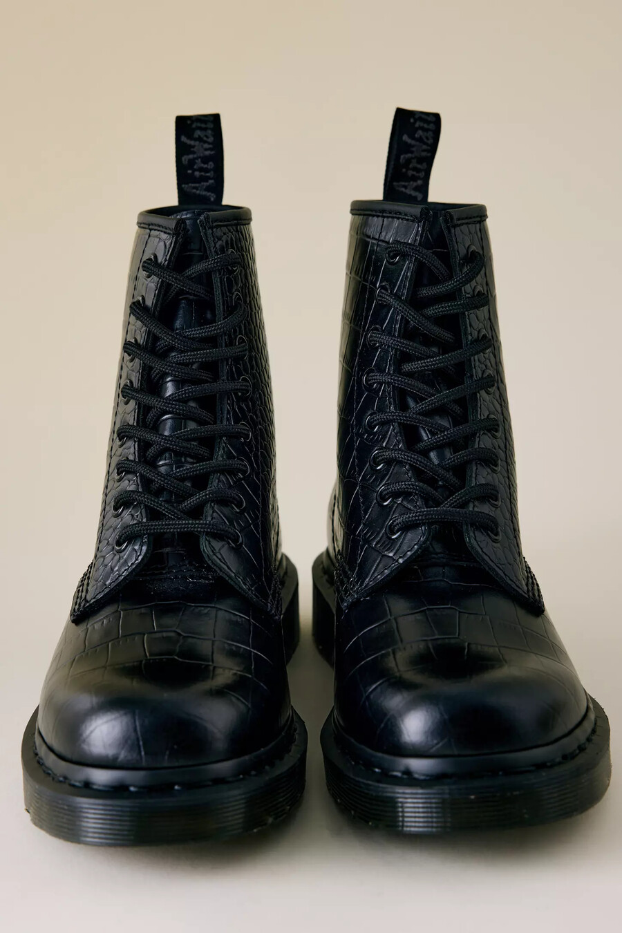 stivali dr. martens 1460 croc emboss