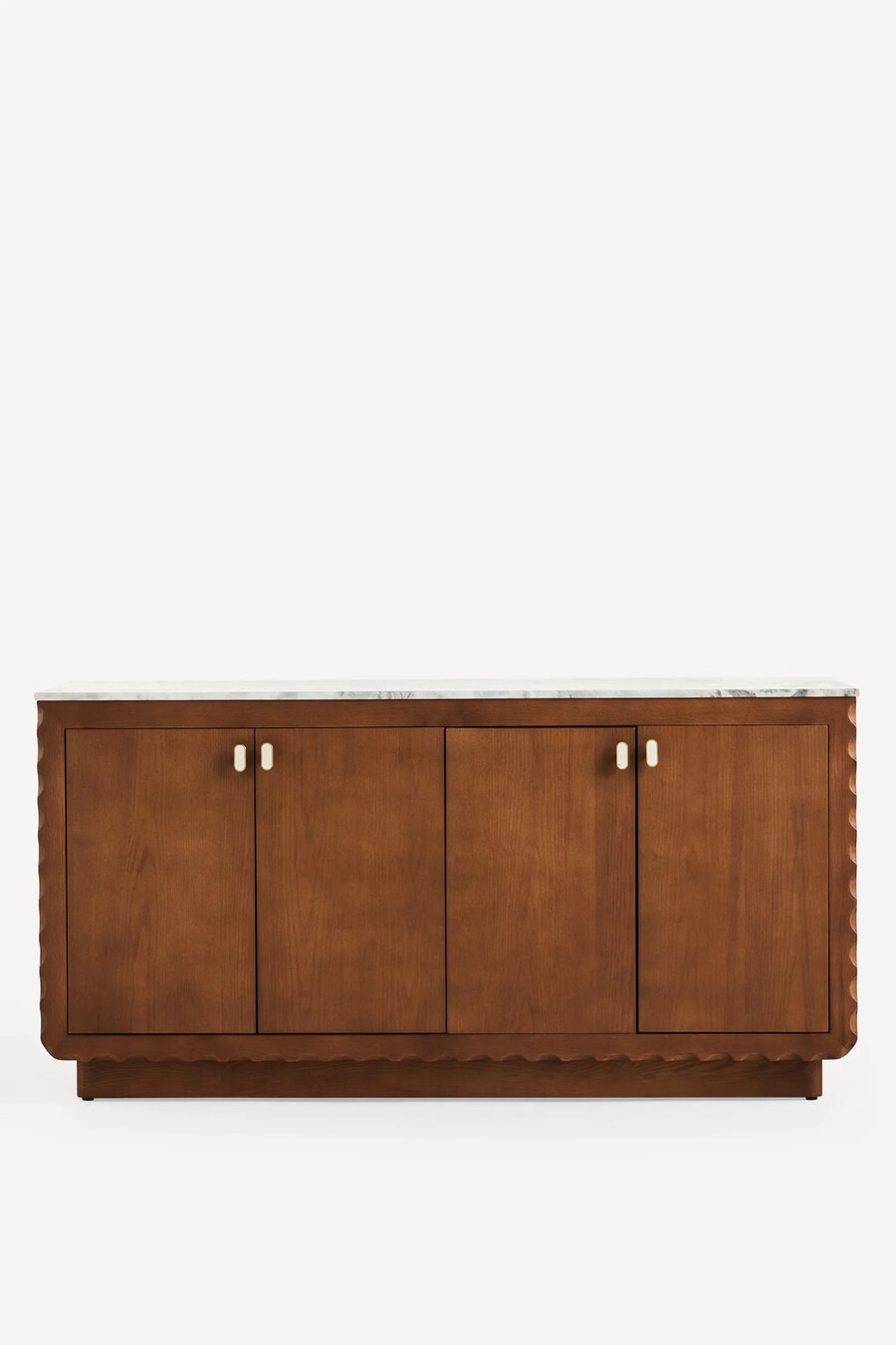 credenza rettangolare brentley con piano in marmo