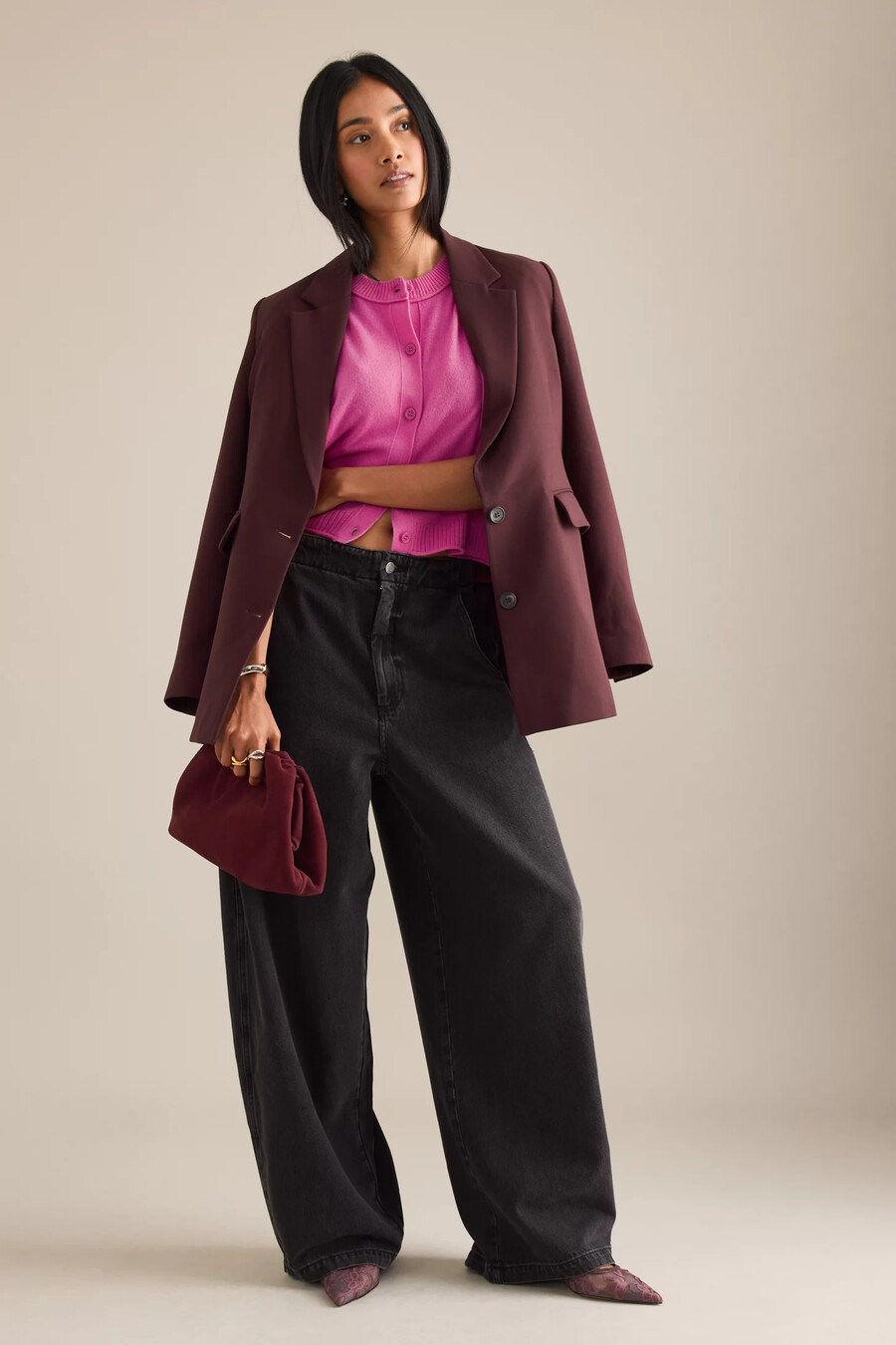 maglione girocollo in cashmere the goldie edizione cardigan