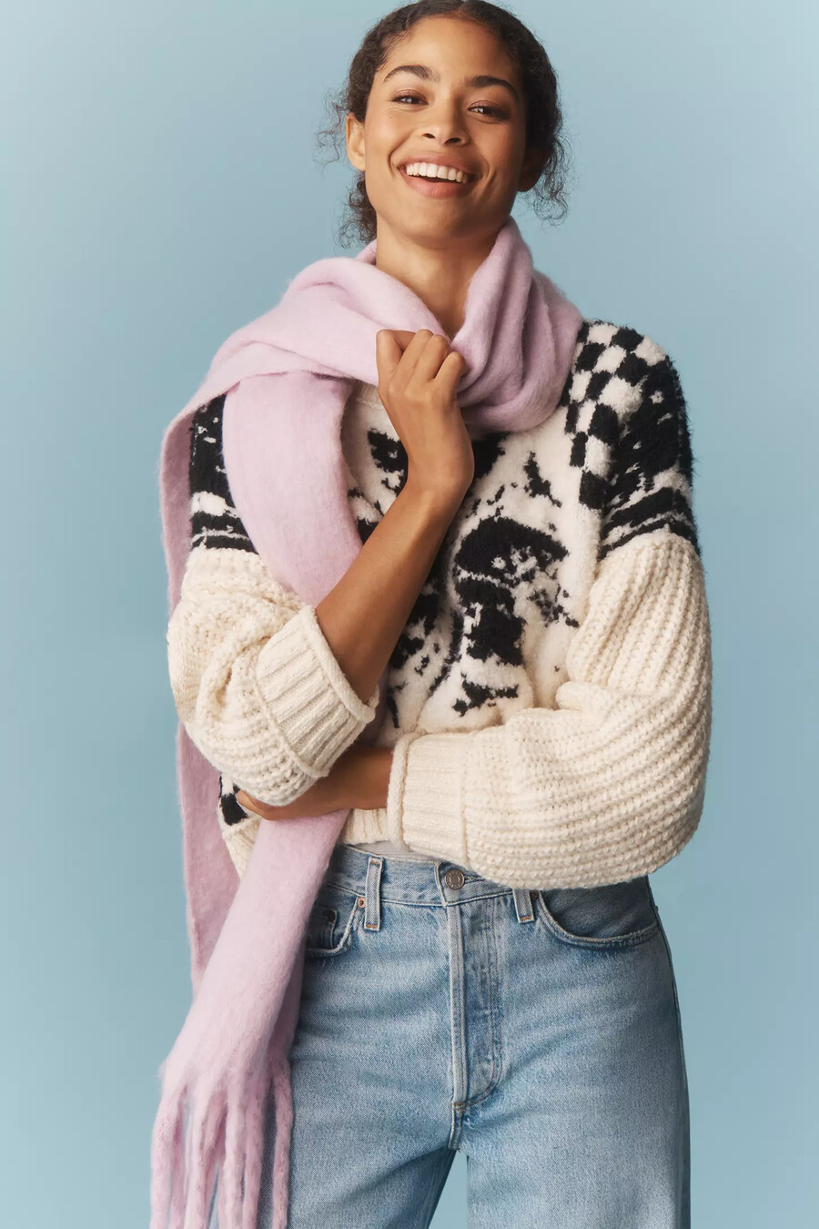 maglione nordico girocollo pilcro