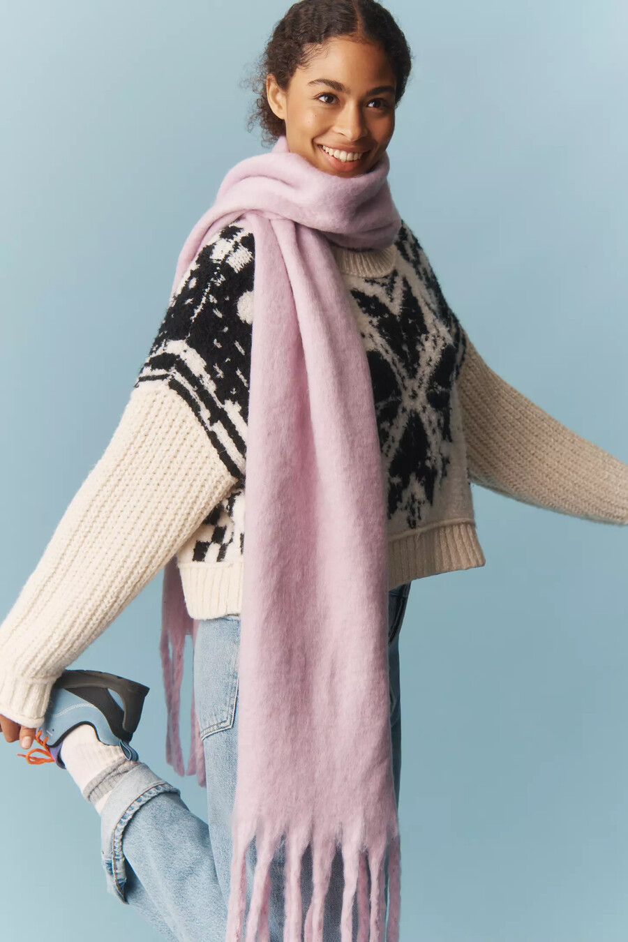 maglione nordico girocollo pilcro
