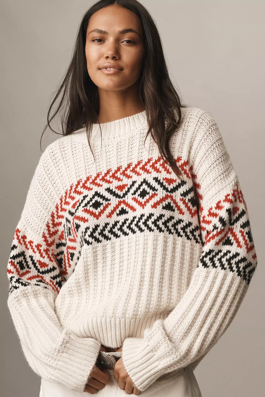 maglione intarsiato sanctuary