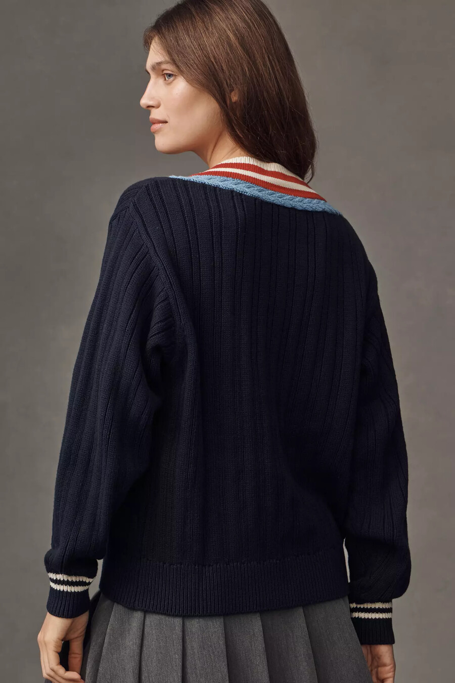 maglione con scollo a v josette di the upside x anthropologie