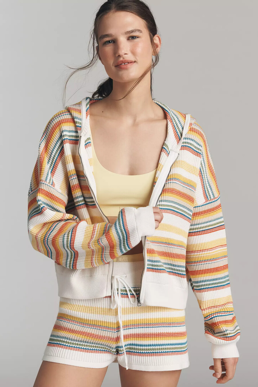 cardigan termico con cerniera daily practice