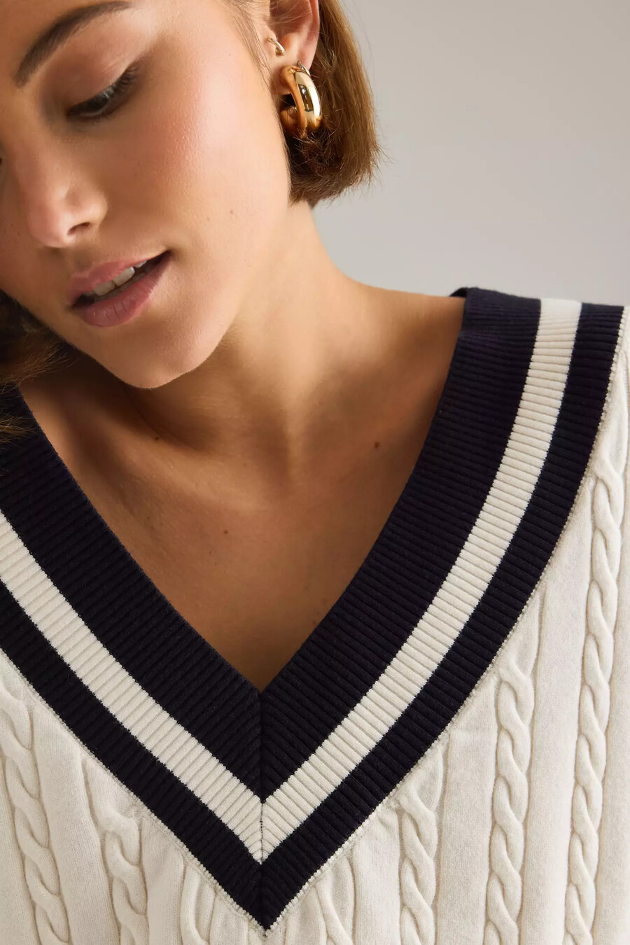 maglione da cricket oversize tala