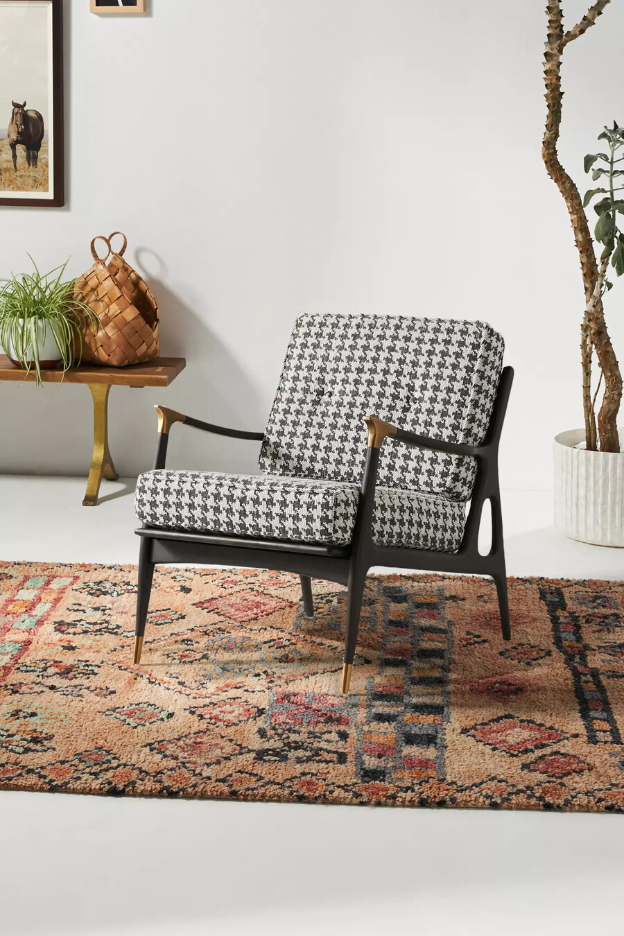 poltrona haverhill houndstooth