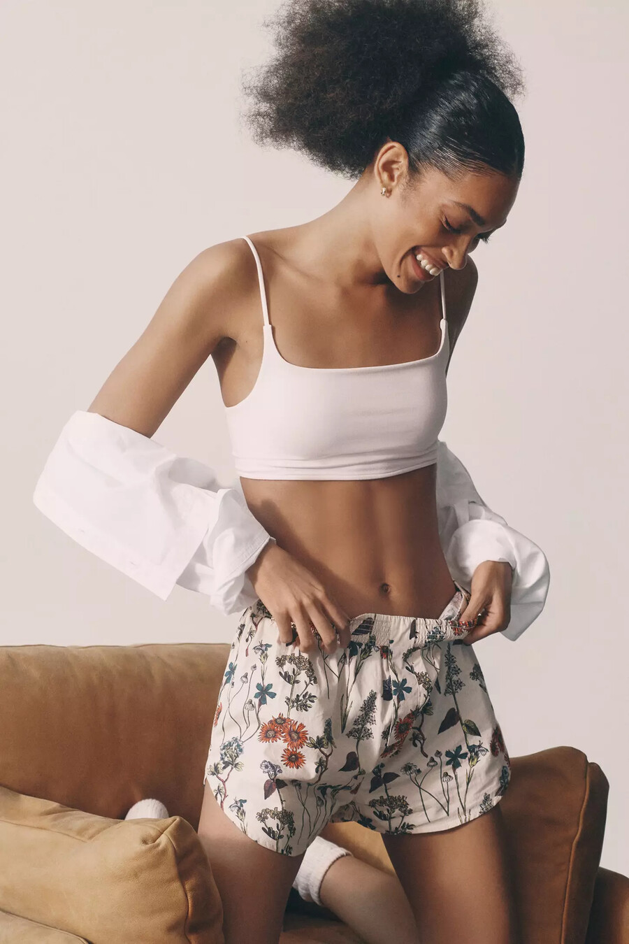 di anthropologie seamless renna second skin bralette