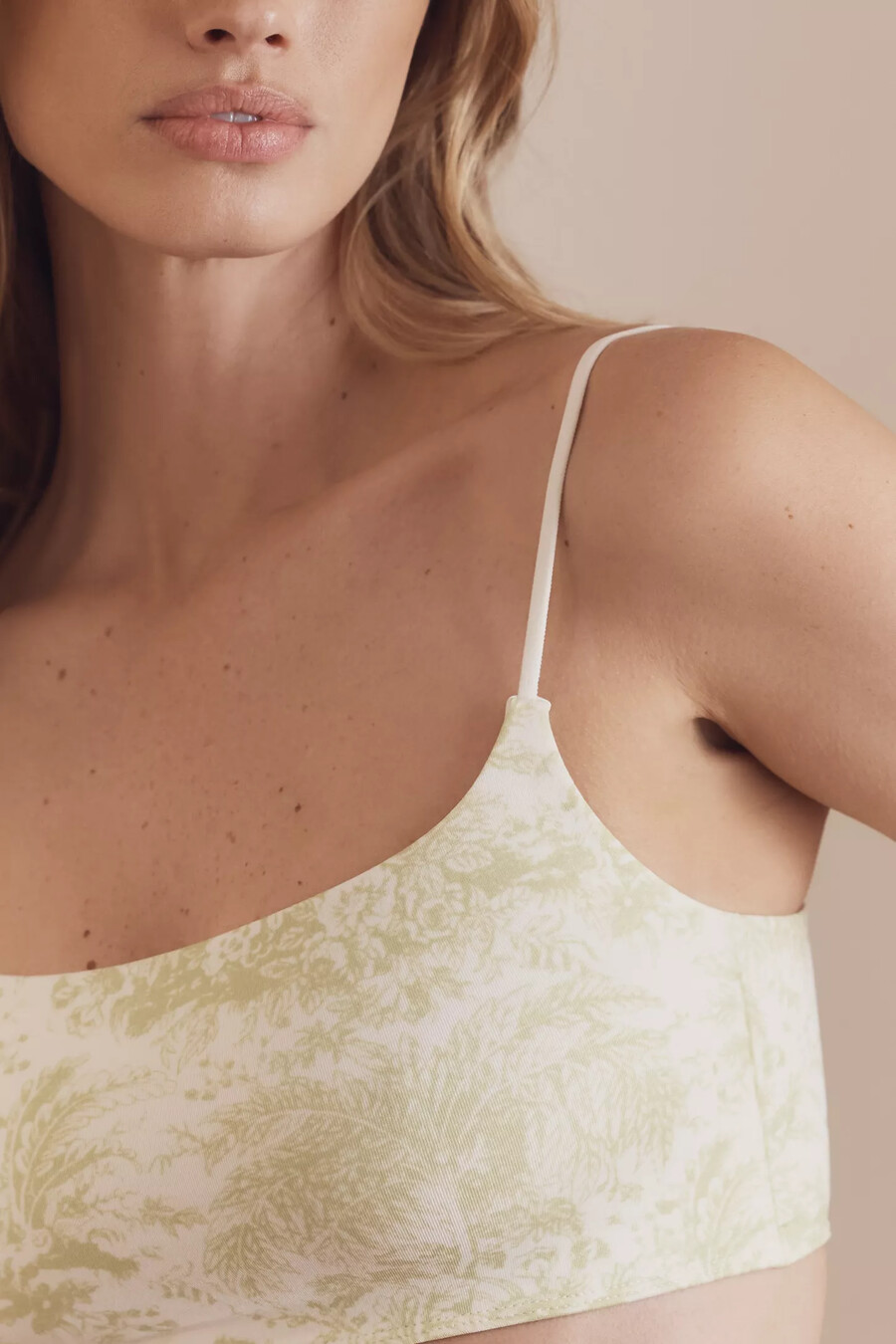 di anthropologie renna seamless square-neck bralette