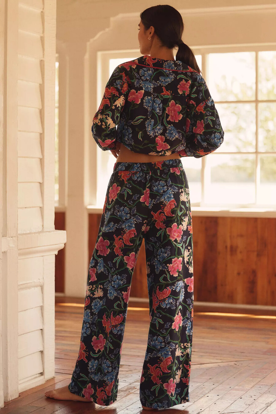 pantaloni del pigiama in flanella lyrebird