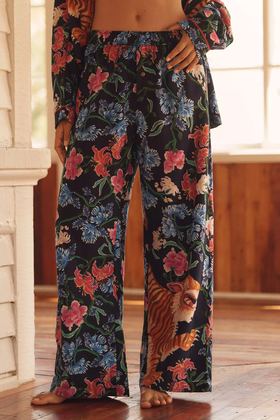 pantaloni del pigiama in flanella lyrebird