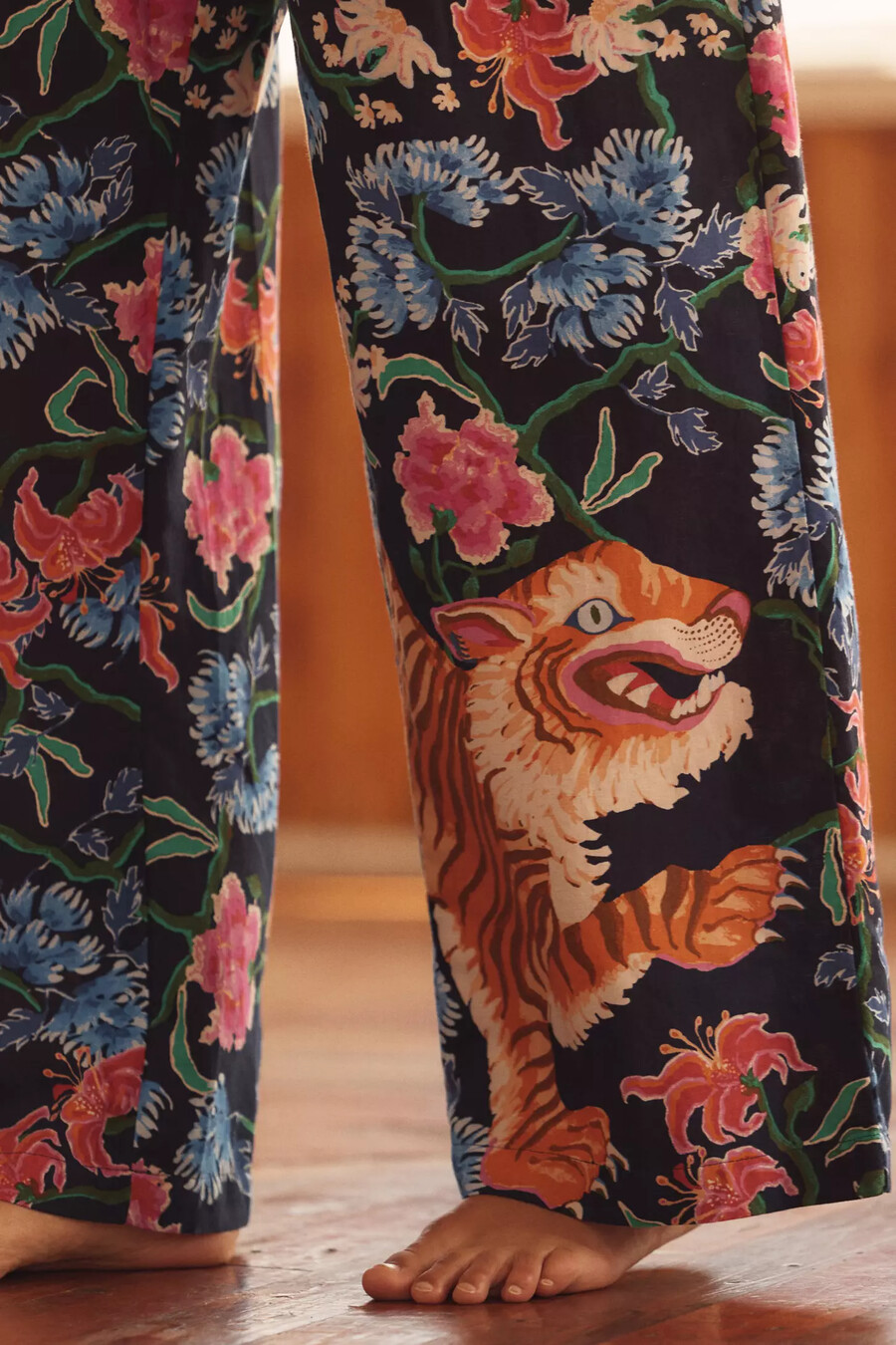 pantaloni del pigiama in flanella lyrebird