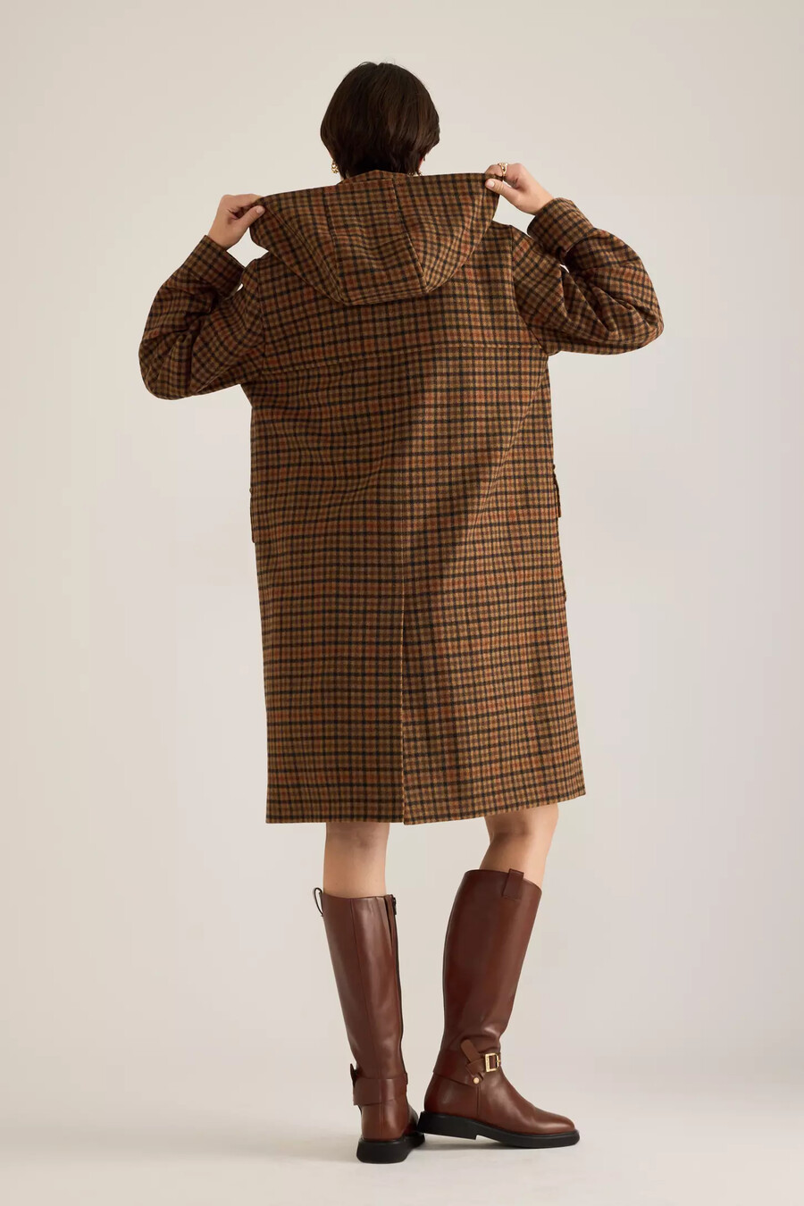 cappotto barbour melody check duffle
