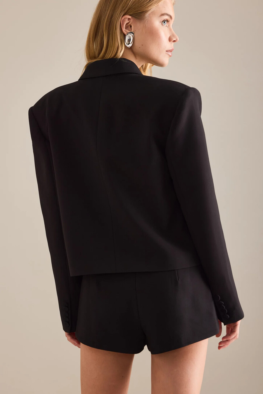 blazer corto doppiopetto bardot jezel