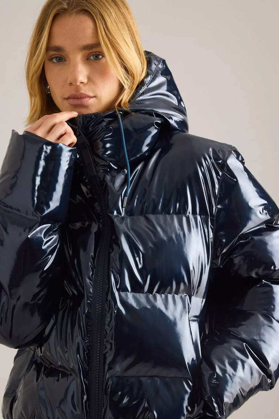 giacca corta impermeabile rains alta