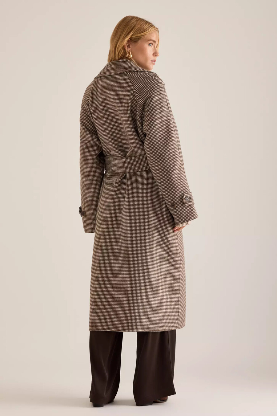 cappotto lungo con cintura varley tomlinson