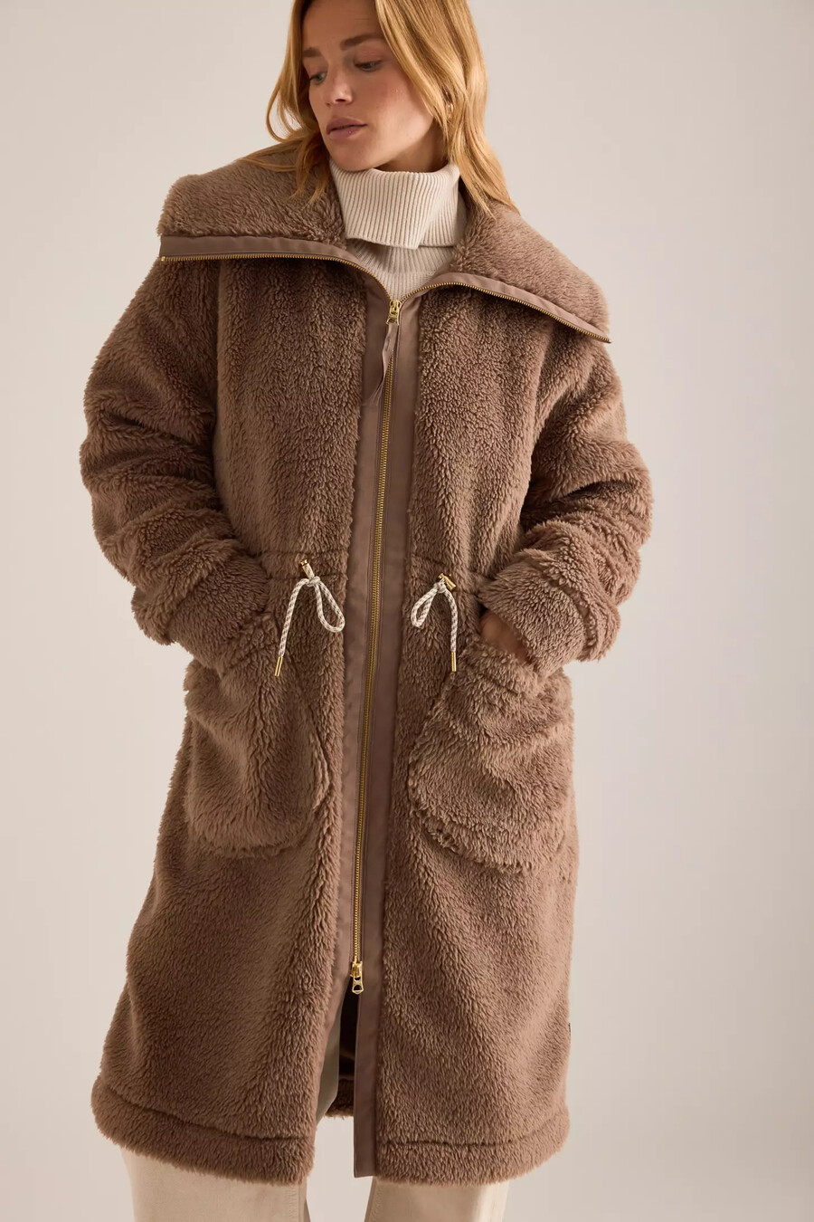 cappotto varley logan sherpa