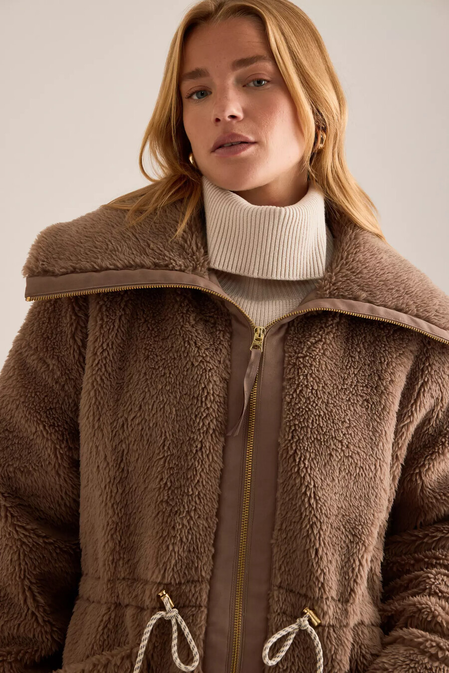 cappotto varley logan sherpa