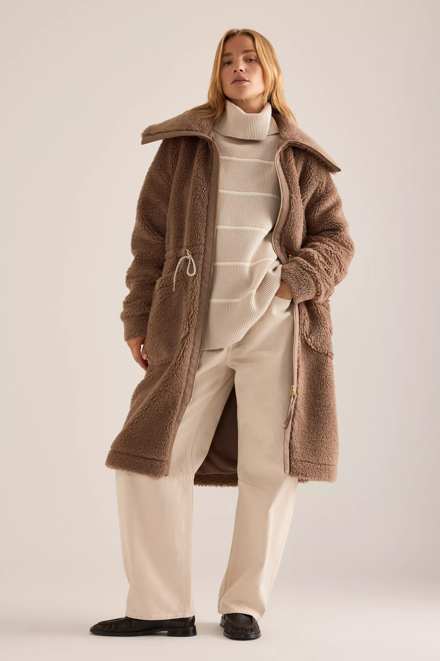 cappotto varley logan sherpa