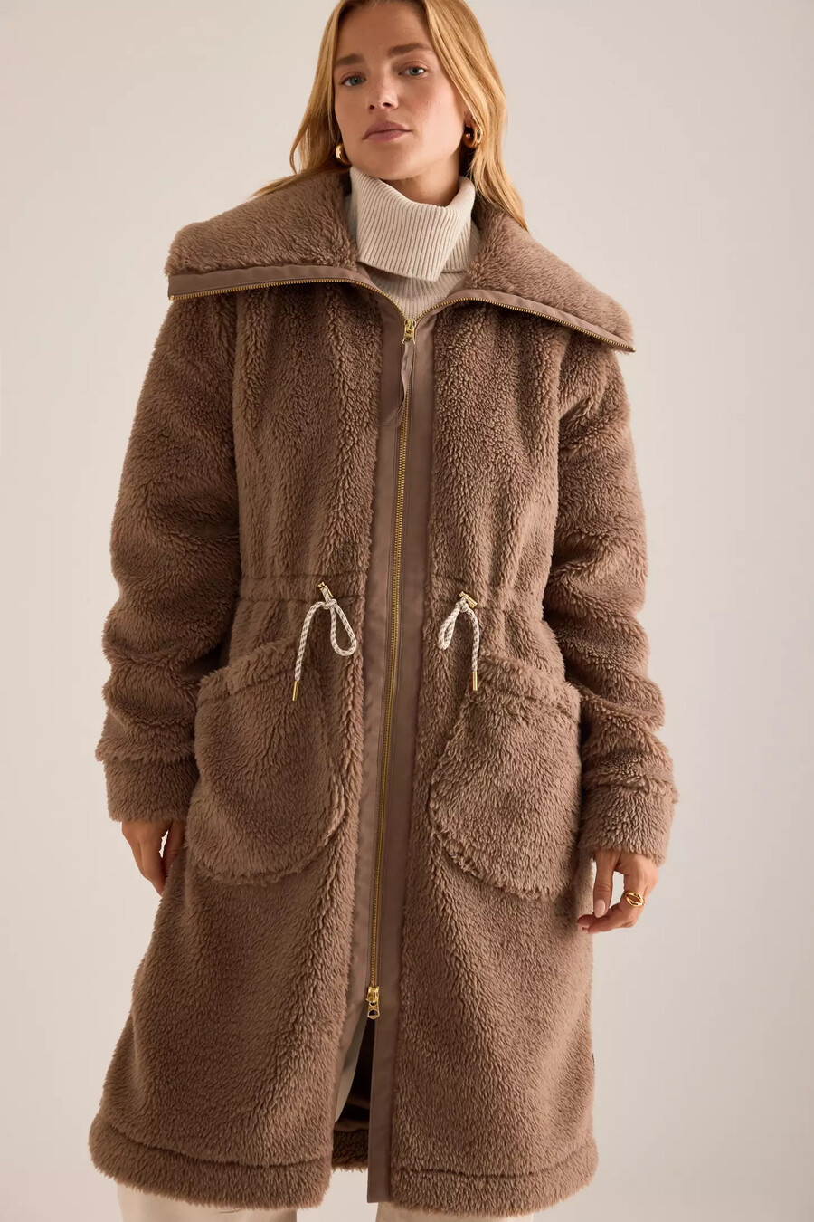 cappotto varley logan sherpa