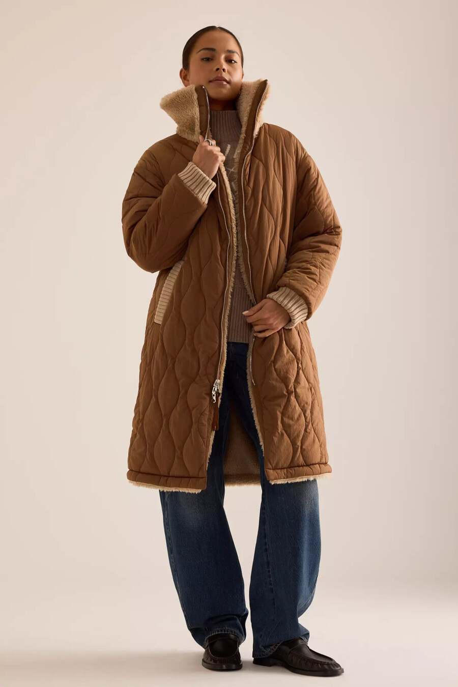 cappotto reversibile varley theia