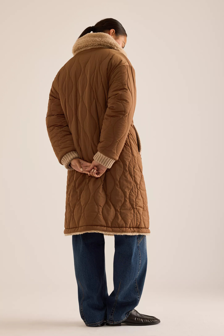 cappotto reversibile varley theia
