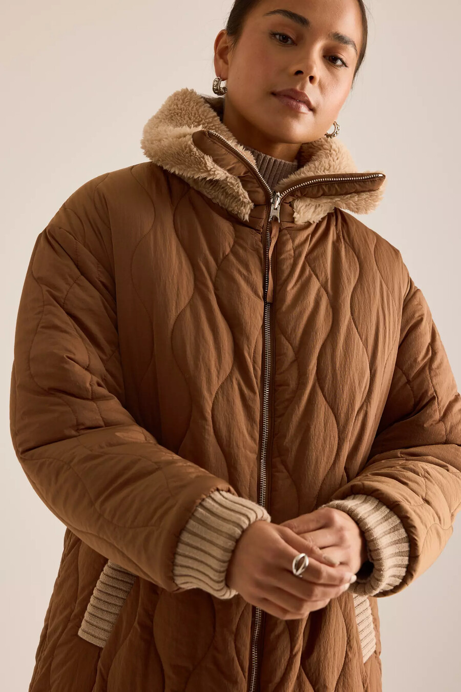 cappotto reversibile varley theia
