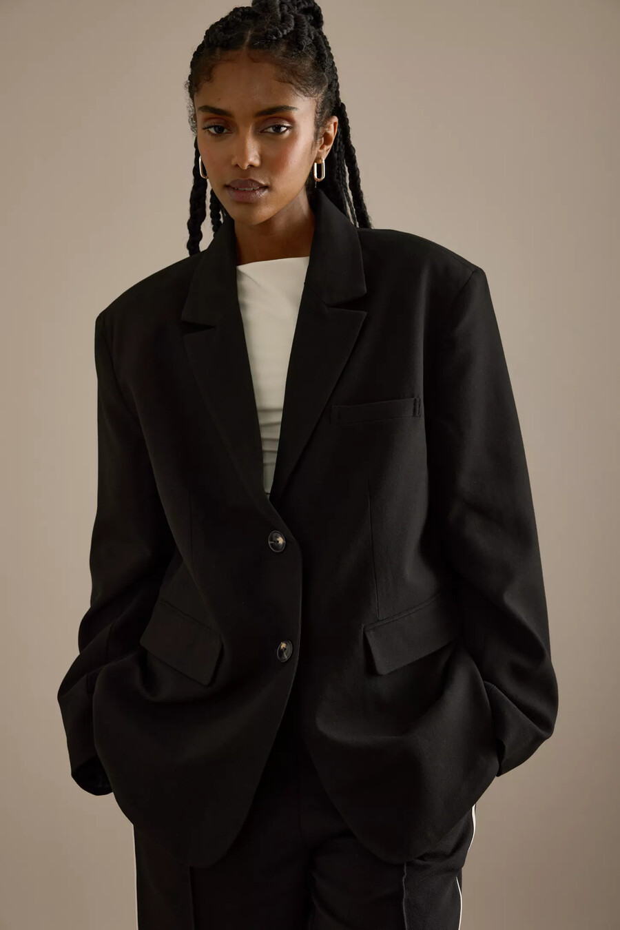 blazer oversize tala everyday