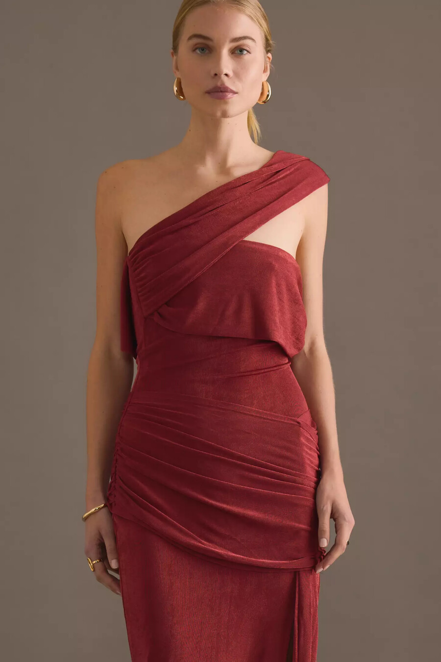tojha addonia wrap maxi dress