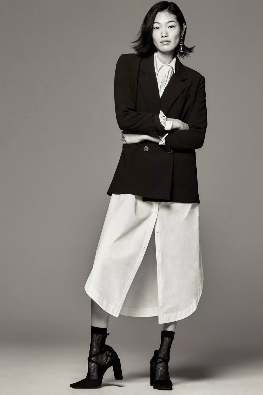 abito camicia a maniche lunghe di anthropologie