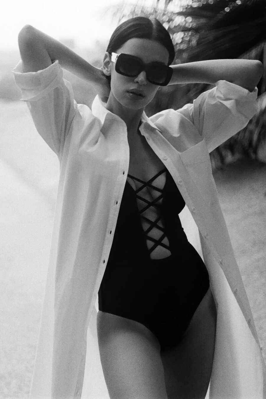 abito camicia a maniche lunghe di anthropologie