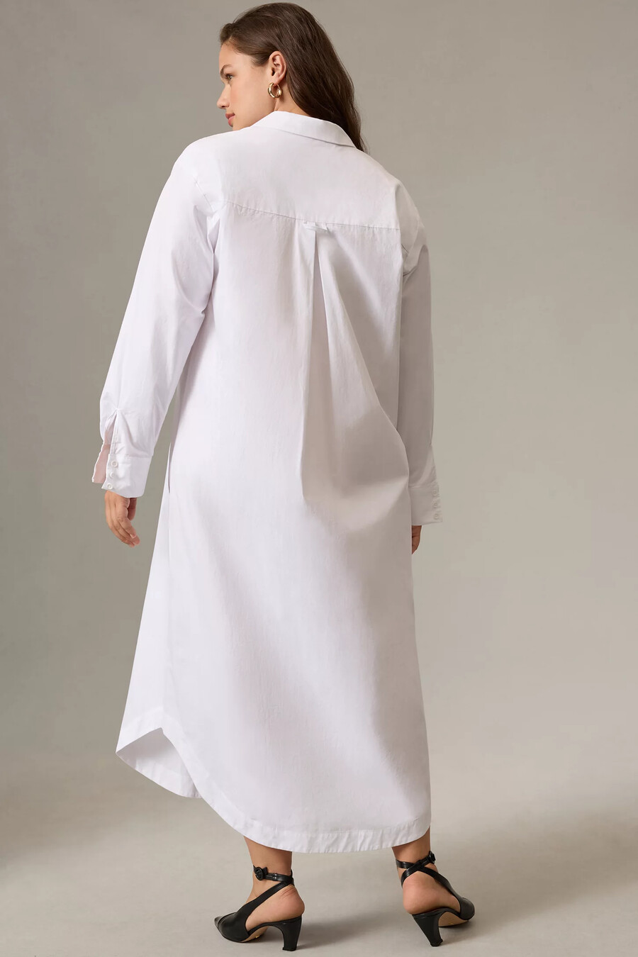 abito camicia a maniche lunghe di anthropologie