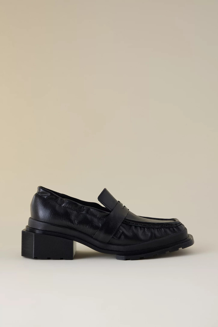 mocassini dr. martens maybole in pelle con ruches