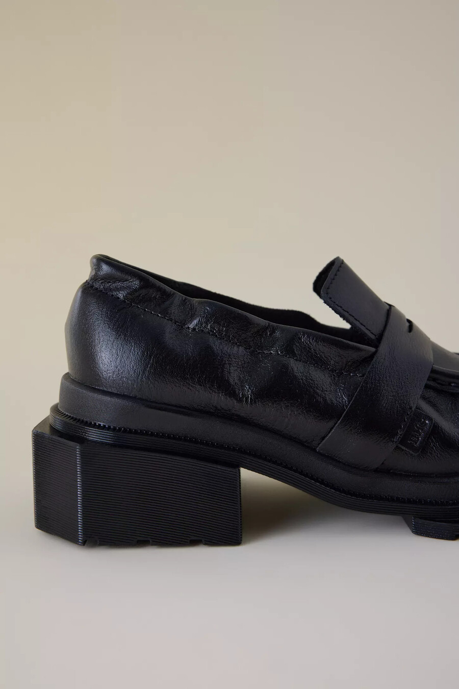mocassini dr. martens maybole in pelle con ruches